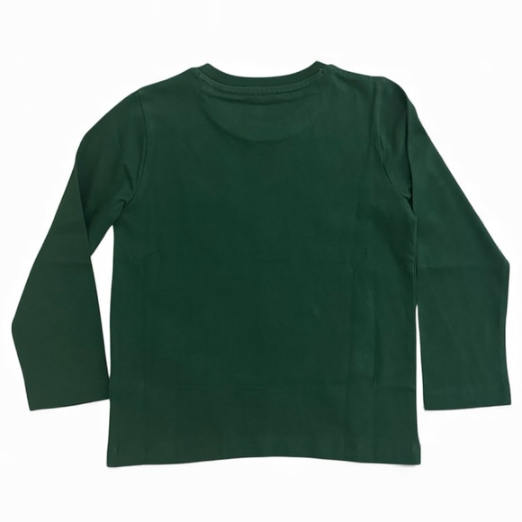 *New* Mini Boden Green Long Sleeve Superstitch Dragon T-Shirt Size 3-4 Years NWT - Picture 3 of 3